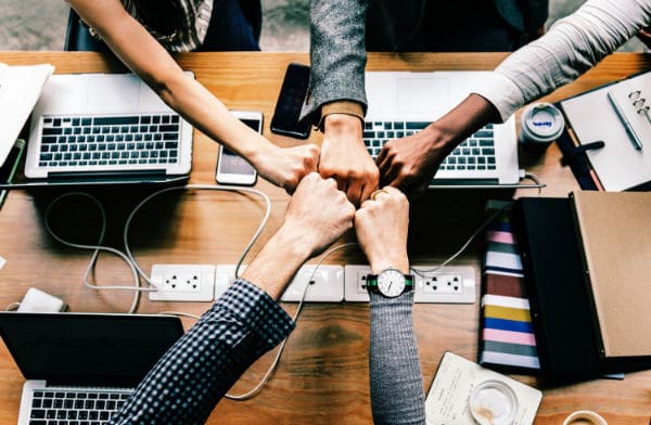 The Simplyweb design and development team at work