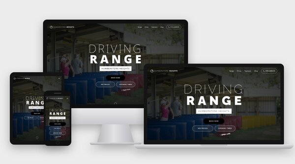 Humberstone Heights website on desktop, laptop, tablet and phone